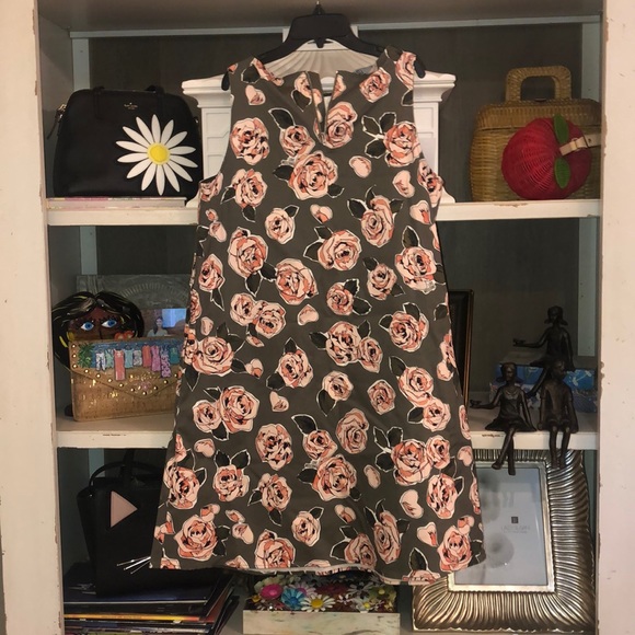 Love Moschino Allover Rose Print Dress SZ 10 NWT - Picture 4 of 5